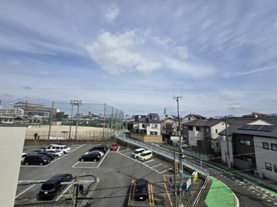 【展望】 | パロス筑紫丘 | 陽当たり良好なので洗濯物もよく乾きそうです☆
