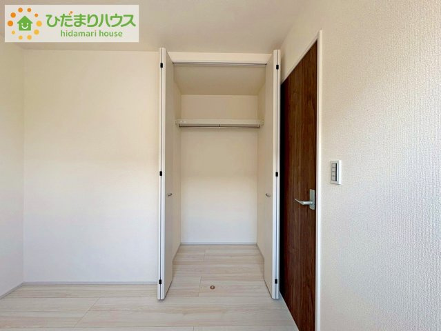 ひたちなか阿字ヶ浦町第4　新築戸建　1号棟の収納|洋室A　収納