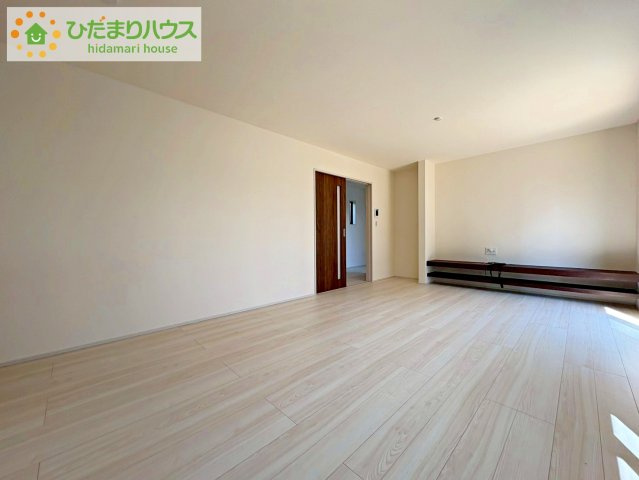 ひたちなか阿字ヶ浦町第4　新築戸建　1号棟の居間・リビング|家族団らんの時間も増えそうなくつろぎのＬＤＫ☆