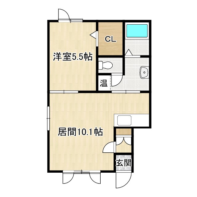 アルファーメゾンⅡの間取り