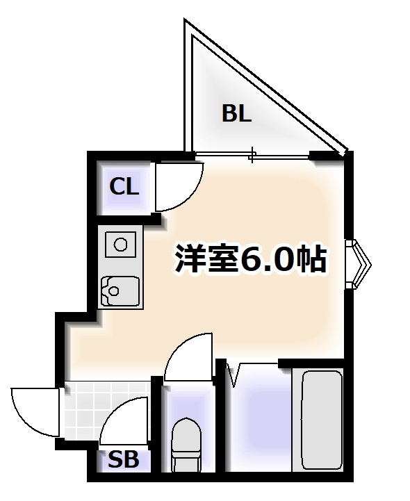 R－stayⅠの間取り