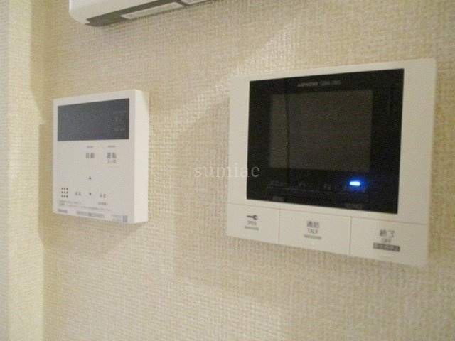 アルビネス東十条のセキュリティ|モニタ付きインターホンです☆