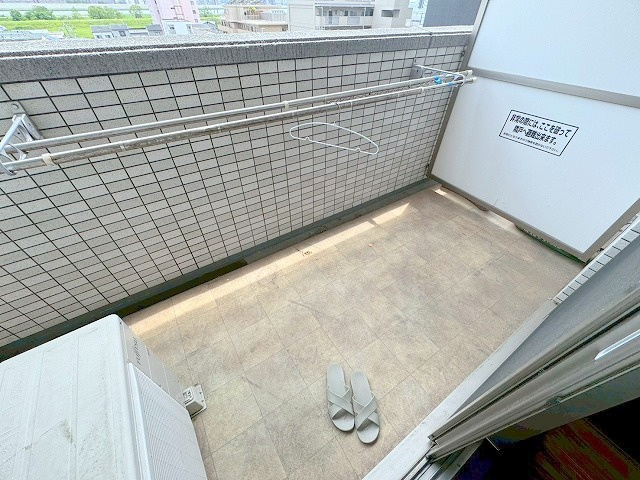 CITY　SPIRE西中島のバルコニー