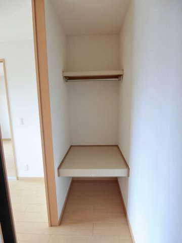 ハウスフリーデⅢの収納|専用の収納スペースです