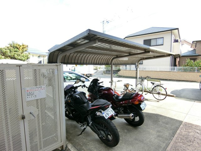 ハウスフリーデⅢのその他共用部分|駐輪場があります