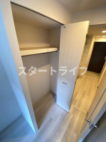 大阪市東淀川区東中島２丁目の賃貸マンションの収納