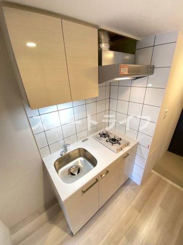 大阪市東淀川区東中島２丁目の賃貸マンションのキッチン