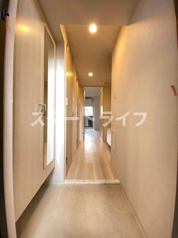 大阪市東淀川区東中島２丁目の賃貸マンションの玄関