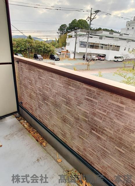 メゾン宗像のバルコニー