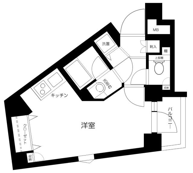 新宿区払方町のマンションの画像