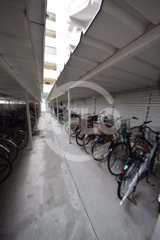 ハイツ天王寺1号館　五条小学校のその他共用部分|ハイツ天王寺1号館　駐輪場