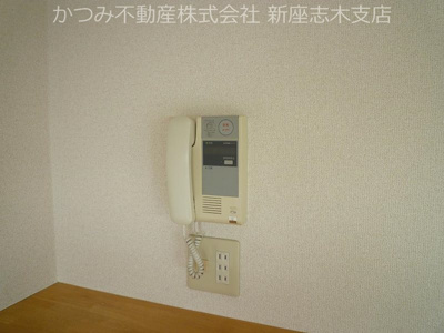 【セキュリティ】 | ルネス・アレイゼ | インターホン　他号室参考写真