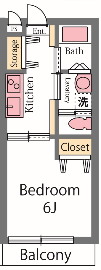 ゼラニウムの間取り