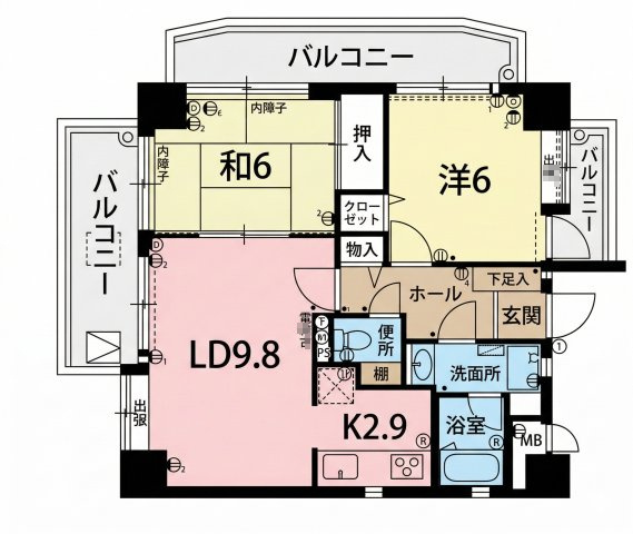 オリエントハイツ小戸 売りマンション