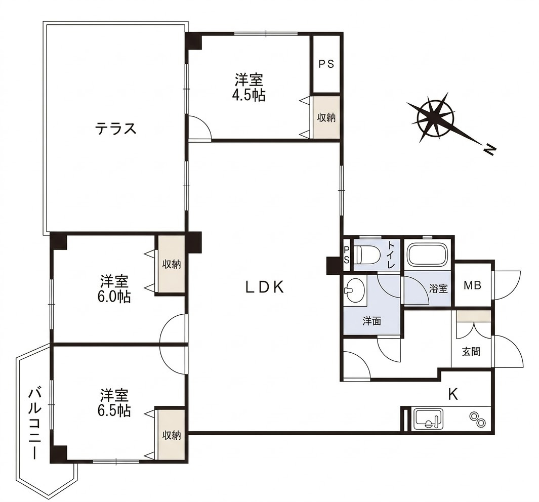 青木町ハイツ2号棟