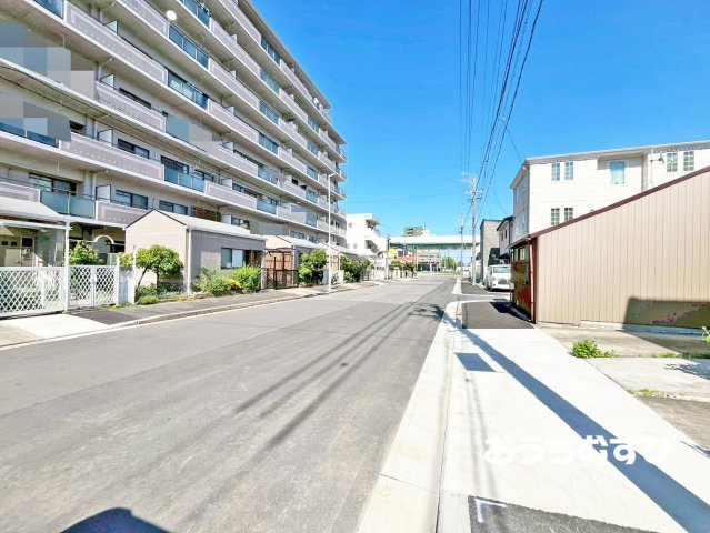 北区浪打町1丁目(全1棟)の前面道路含む現地写真