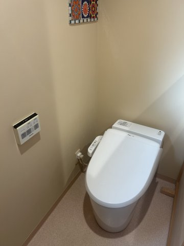 石部中古住宅のトイレ