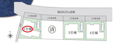 【区画図】 | ファーストタウン東大阪市第１玉串町西 | 区画図