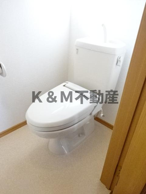 ブリーズ・ベルのトイレ|ゆったりとした空間のトイレです