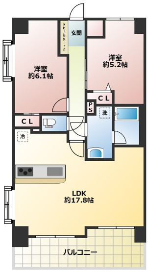 【間取り】 | プレステージ西明石