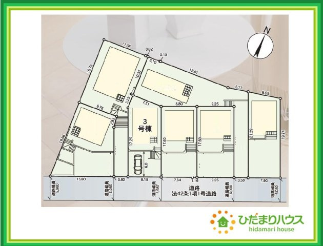 郡山市菜根第8　3号棟の間取り|周辺商業施設・教育施設充実♪