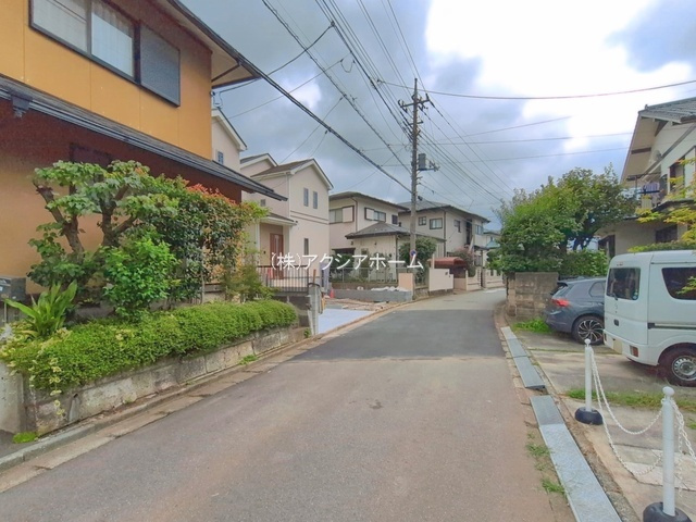 所沢市中新井4丁目・全2棟　新築一戸建　A号棟の前面道路含む現地写真|現地写真（2026年7月28日撮影）