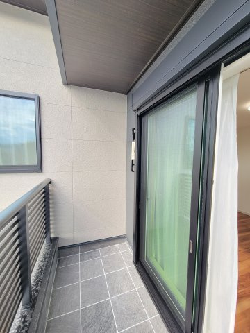 備前・新築戸建のバルコニー