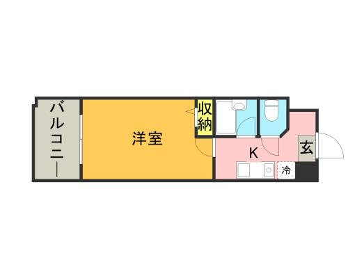 メゾンド・プレザージュの間取り