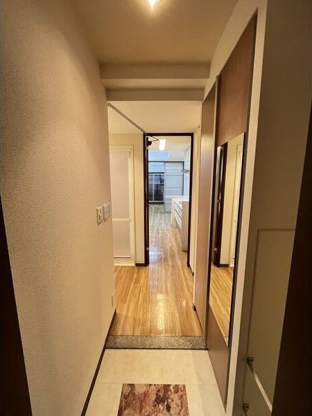 マスターズレジデンス道頓堀IIの玄関