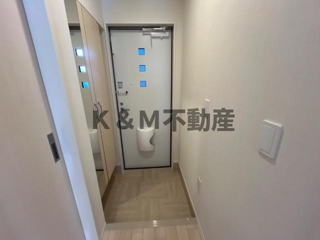 プレジール　柏の葉の玄関|毎日通る玄関はこちらです
