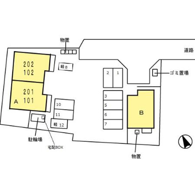 【区画図】 | スペースファイブA棟