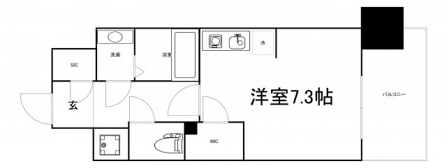 【間取り】 | BLAU本町東（旧BPRレジデンス本町東）