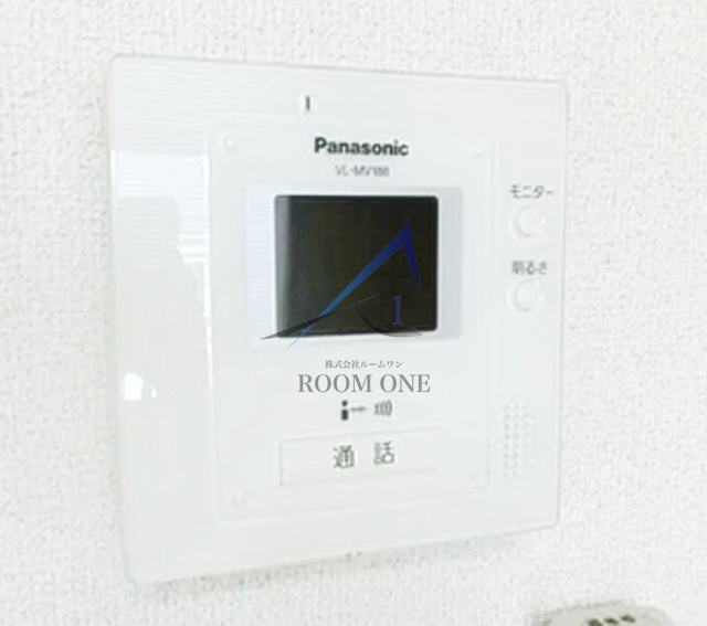 ニューシティのセキュリティ|モニター付きインターホンです。