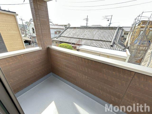 FP戸建賃貸黒鳥町のバルコニー