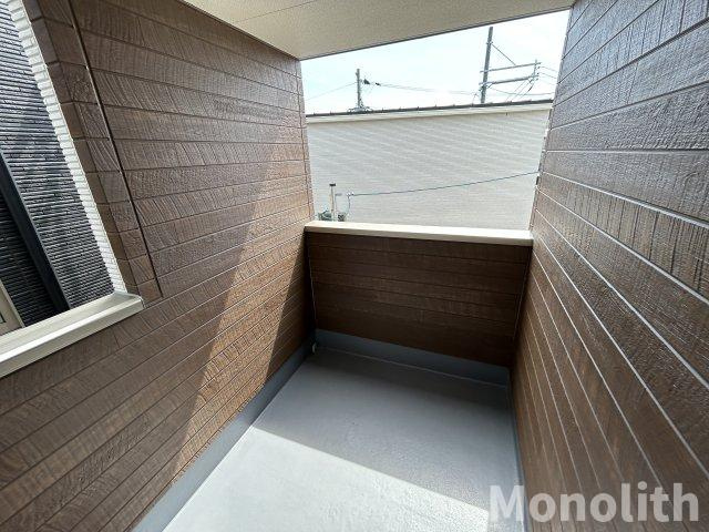 FP戸建賃貸黒鳥町のバルコニー