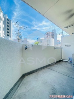 【バルコニー】 | クレグラン北梅田 | 同マンション別部屋　参考写真