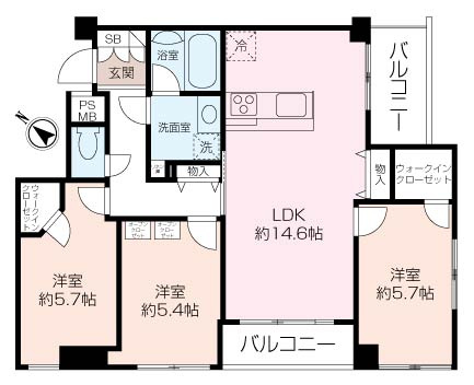 ネオハイツ楠町の画像
