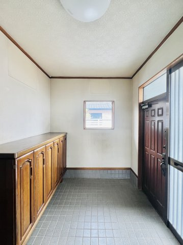 前橋市鶴が谷町の玄関|着脱もスムーズにできる玄関♪