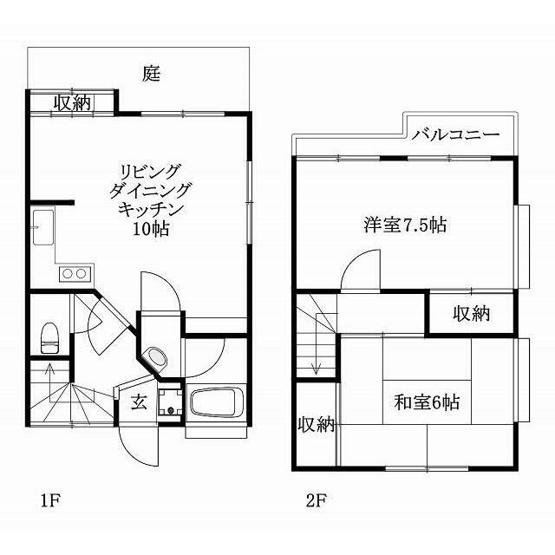 【間取り】 | 大田区山王２丁目テラスハウス