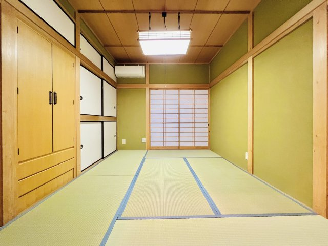 桐生市川内町2丁目の和室|6帖の和室は、家事スペースやキッズスペースとしても♪