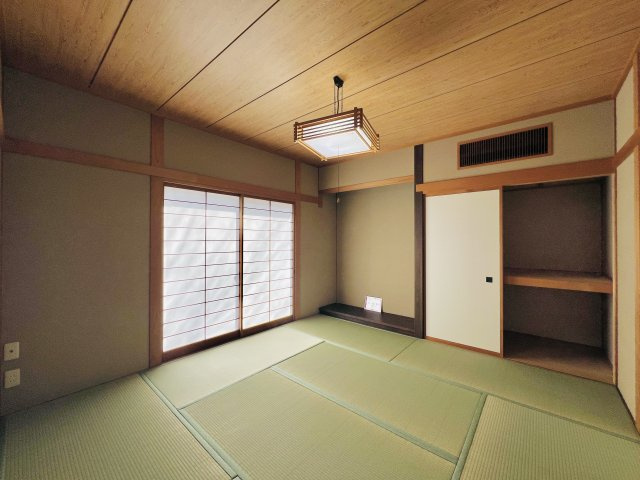 桐生市菱町2丁目の和室|柔らかい畳の上なら、お子様が転んでも怪我をしにくく安心です♪