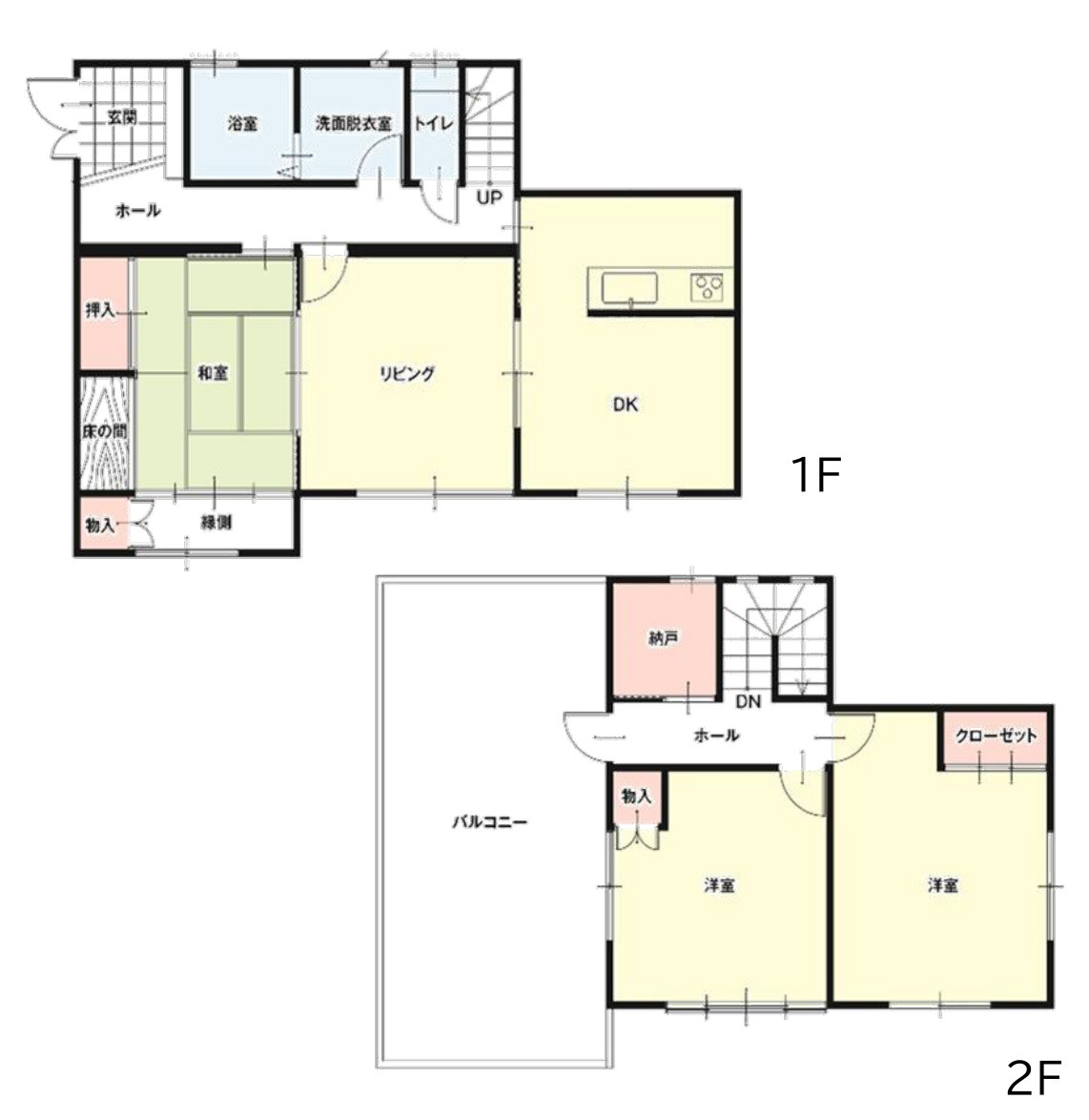 高崎市中里町の間取り