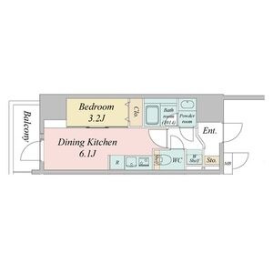 【間取り】 | ルネフラッツ今池駅前South