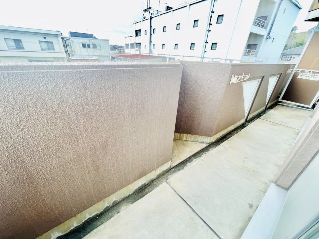 ロイヤルメゾン白浜　Bのバルコニー