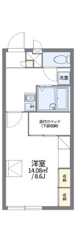 【間取り】 | レオパレス竹寅