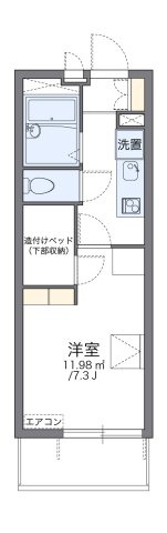 【間取り】 | レオパレスグローリー