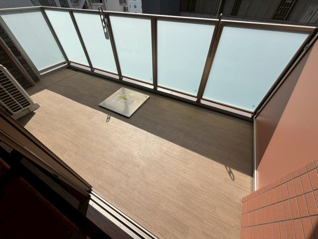 プレジオ梅田のバルコニー