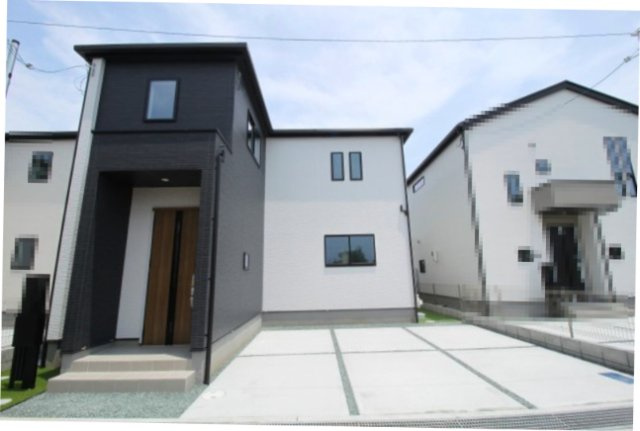 東城山町　新築戸建　2号棟（全3区画）の外観|2号棟　土地面積　120.8㎡　（約36.54坪）