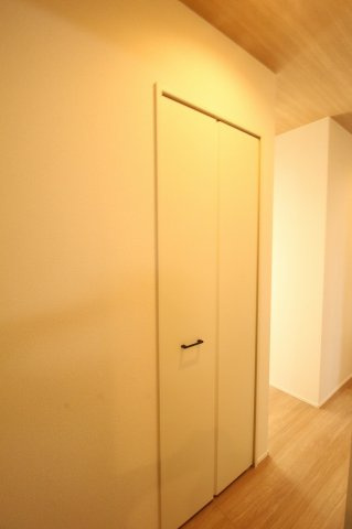 東城山町　新築戸建　2号棟（全3区画）の収納|1Ｆ　ホール　ファミリークローゼット　