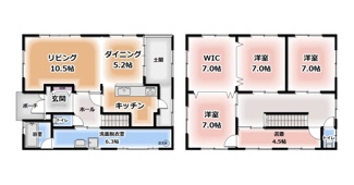 【間取り】 | 土崎港相染町